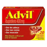 Advil  400mg - 8 Unidades - Cápsula