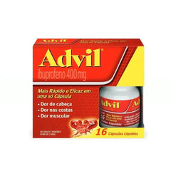 Advil  400mg - 8 Unidades - Cápsula (A2)