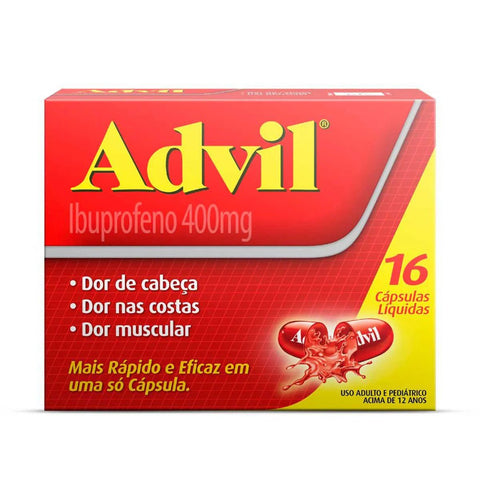 Advil Extra Alivio 400mg - 16 Unidades - Cápsula