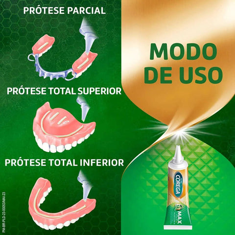 Creme Fixador de Dentadura Corega Ultra Menta,70G