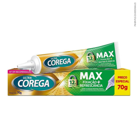 Creme Fixador de Dentadura Corega Ultra Menta,70G