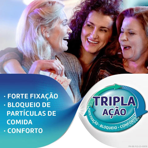 Creme Fixador de Dentadura Ultra Corega Tripla Ação Sem Sabor 40g
