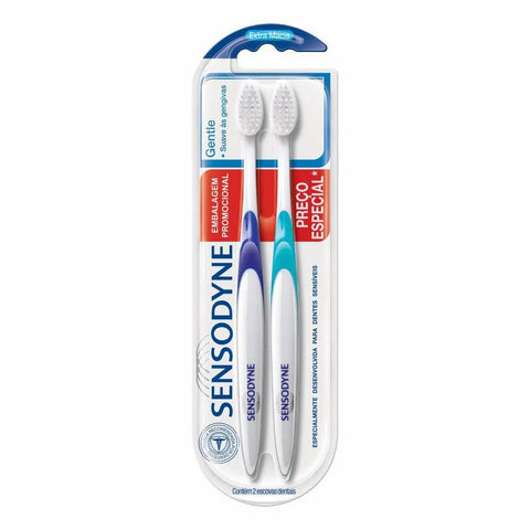 Escova de Dente Sensodyne Gentle 1 Unidade + 50% de Desconto Na 2º Unidade