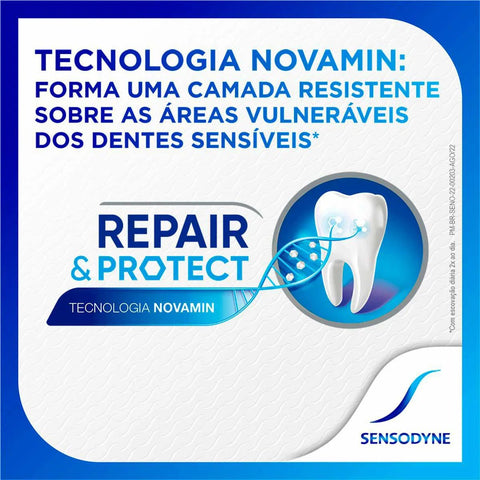 Pasta de Dente Sensodyne Repair & Protect Whitening - 2 x 100 g