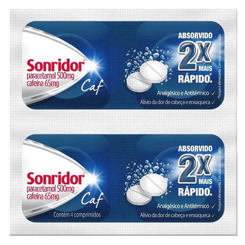 Sonridor Caf  4 Unidades - Comprimido