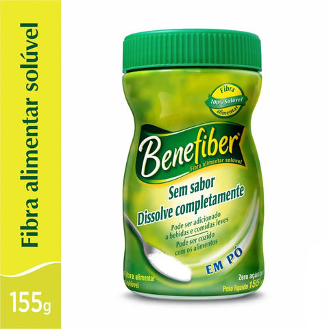 Fibra Alimentar Benefiber 155 g - Pó - Sabor Sem Sabor
