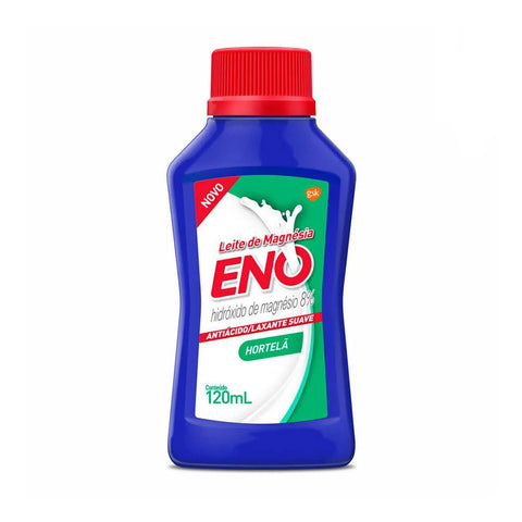 Leite de Magnésia Eno Hortelã - 120 mL - Solução