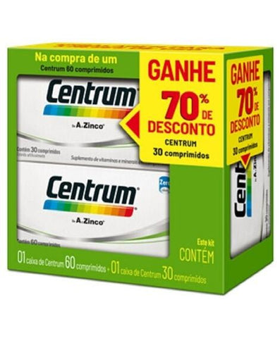 Polivitamínico Centrum 90 Unidades - Comprimido