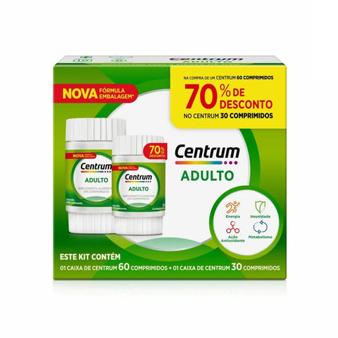 Polivitamínico Centrum 90 Unidades - Comprimido