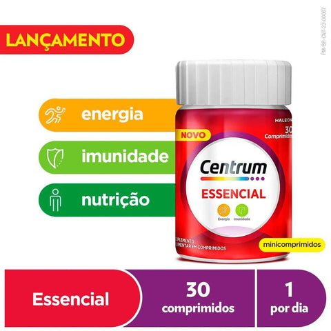 Polivitamínico Centrum Essencial 30 Unidades - Comprimidos