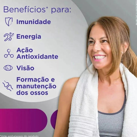 Polivitamínico Centrum Select Mulher 50+ 60 Unidades - Comprimido