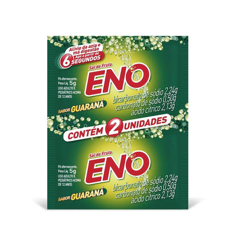 Sal de Frutas Eno Guaraná - 2 Unidades - Efervescente