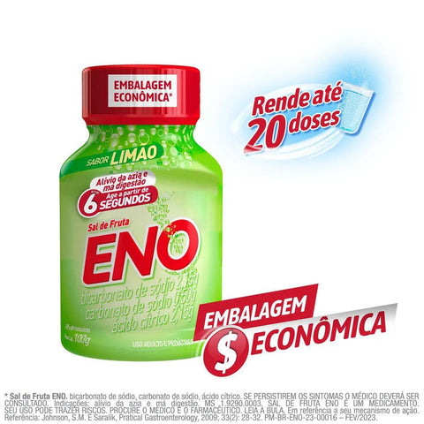 Sal de Frutas Eno Limão - 100 g - Efervescente
