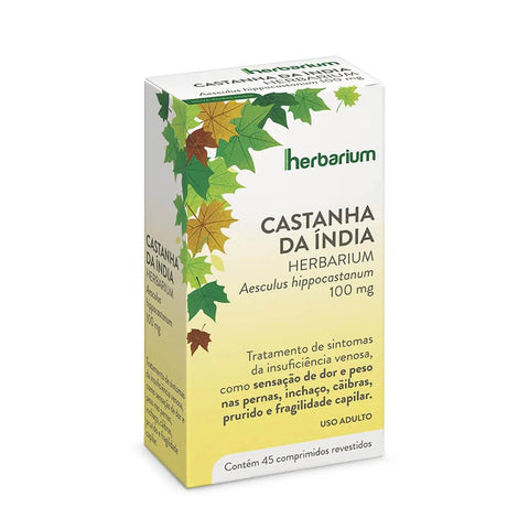 Castanha da Índia 100mg - 45 Unidades - Comprimido