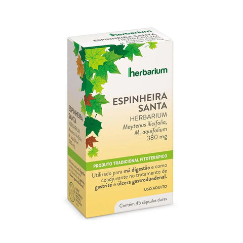 Espinheira Santa 380mg - 45 Unidades - Cápsula