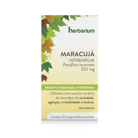 Maracujá 320mg - 20 Unidades - Comprimido