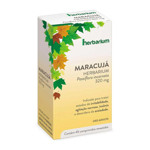 Maracujá 320mg - 45 Unidades - Comprimido