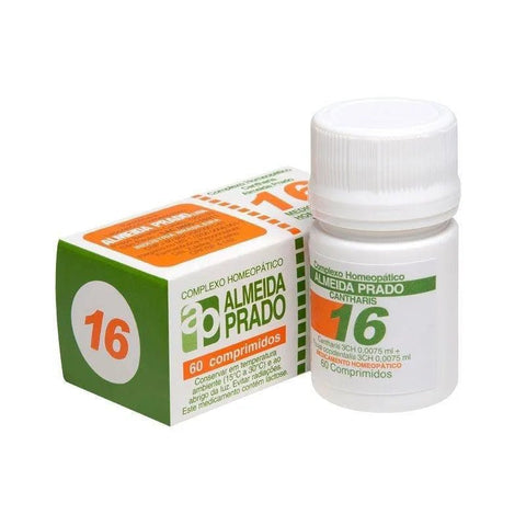 Complexo Homeopático Almeida Prado 16 - 60 Unidades - Comprimido
