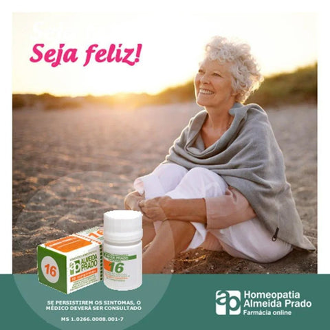 Complexo Homeopático Almeida Prado 16 - 60 Unidades - Comprimido