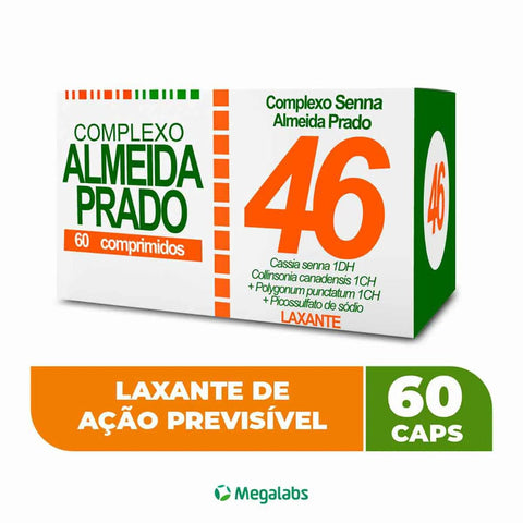 Complexo Homeopático Almeida Prado 46 - 60 Unidades - Comprimido