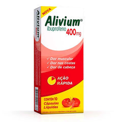 Alivium  400mg - 10 Unidades - Cápsula