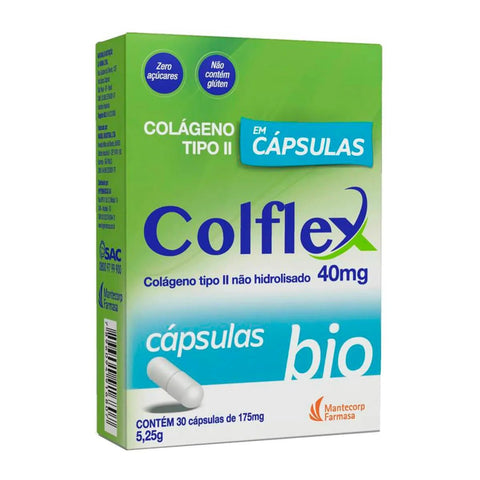 Colflex Bio 40mg - 30 Unidades - Cápsula