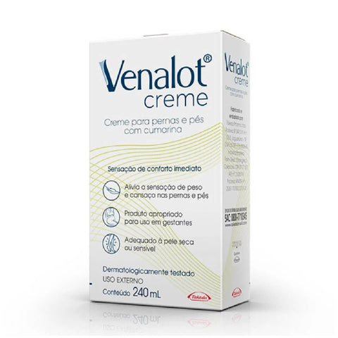 Creme Para Pernas Venalot 240Ml