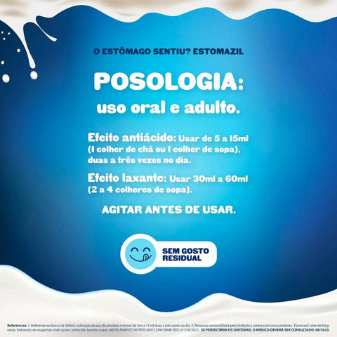 Leite de Magnésia Estomazil Tradicional 100ml