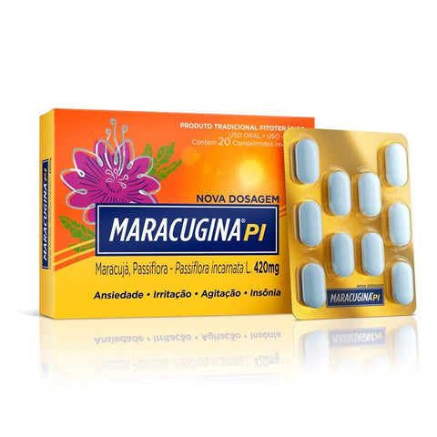 Maracugina 20 Unidades - Comprimido