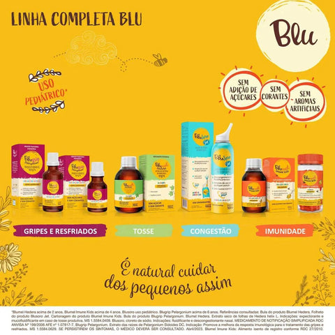 Polivitamínico Blumel Imune Kids 30 Unidades - Goma - Sabor Morango e Mel