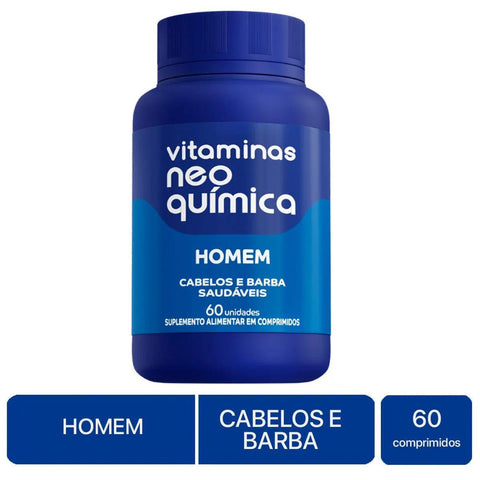 Polivitamínico Neoquimica Homem 60 Unidades - Comprimido