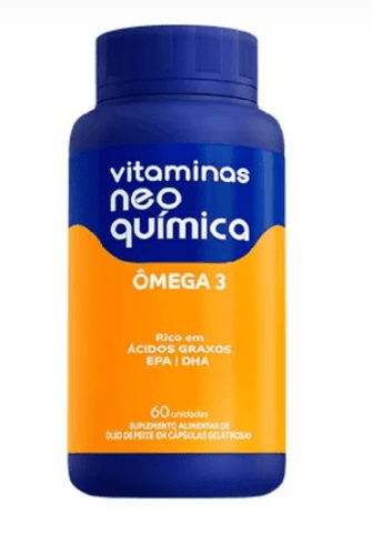 Polivitamínico Neoquimica Ômega 3 60 Unidades - Cápsula
