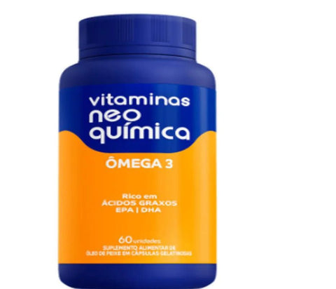 Polivitamínico Neoquimica Ômega 3 60 Unidades - Cápsula