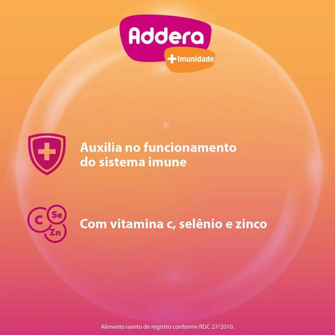 Suplemento Alimentar Addera + Imunidade 2000UI - 90 Unidades - Comprimido