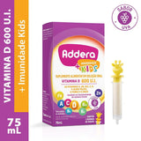Suplemento Alimentar Addera + Imunidade Kids  600UI - 75 mL - Solução