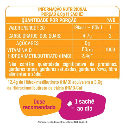 Suplemento Alimentar Addera + Muscular 2000UI - 30 Unidades - Sachê