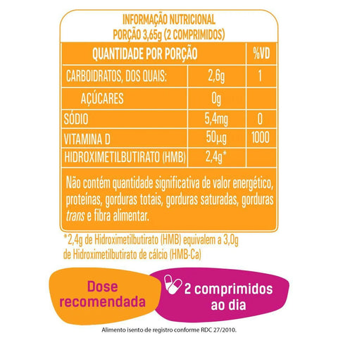 Suplemento Alimentar Addera + Muscular 2000UI - 60 Unidades - Comprimido