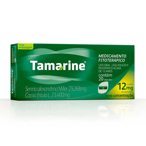Tamarine  12mg - 20 Unidades - Cápsula