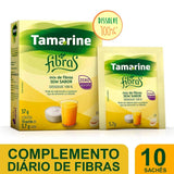 Tamarine Fibras  10 Unidades - Sachê - Sabor Sem Sabor