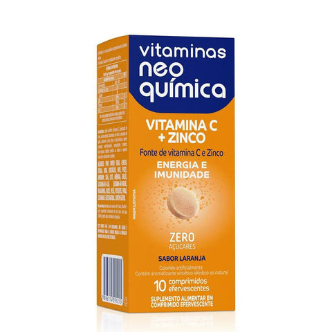 Vitamina C + Zinco (Hypera) 10 Unidades - Efervescente