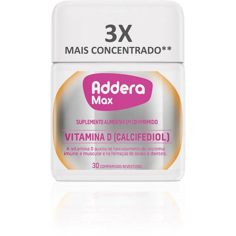 Vitamina D Addera Max 30 Unidades - Comprimido