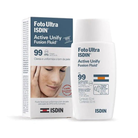 Clareador Facial ISDIN Foto Ultra Active Unify  FPS 99 - 50 mL