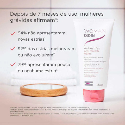 Creme Antiestrias ISDIN Woman 250Ml
