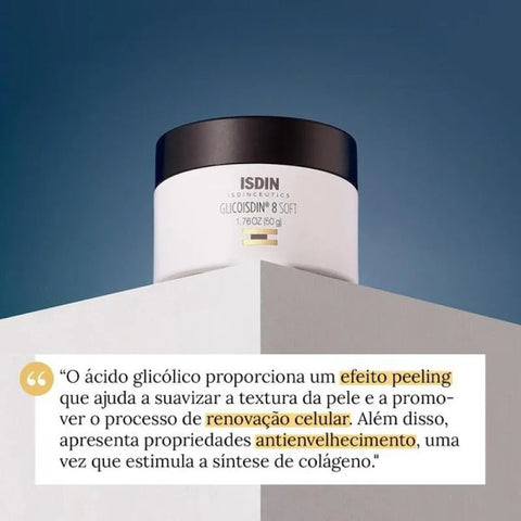 Creme GlicoISDIN 8% Soft 50G