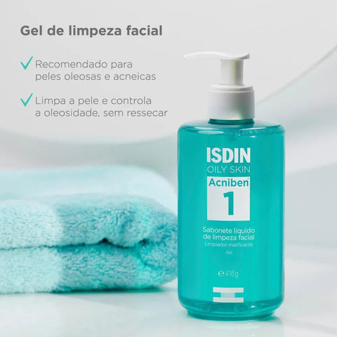 ISDIN Acniben Sabonete Líquido Facial 416g