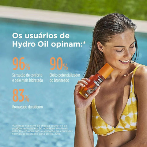 Protetor Solar Corporal ISDIN Fotoprotector Hydro Oil Bronzeador FPS 30 - 200 mL