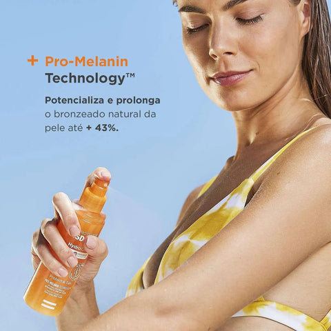 Protetor Solar Corporal ISDIN Fotoprotector Hydro Oil Bronzeador FPS 30 - 200 mL