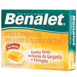 Benalet  12 Unidades - Sabor Mel e Limão - Pastilha