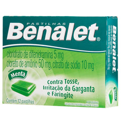 Benalet  12 Unidades - Sabor Menta - Pastilha