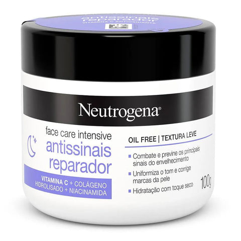 Creme Neutrogena Antissinais Creme Face Care Intensive Reparador 100G